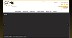 Desktop Screenshot of iconntravel.com.mx