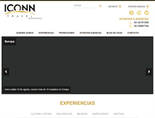 Tablet Screenshot of iconntravel.com.mx